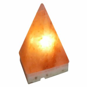 Pyramid Shaped Salt Lamp